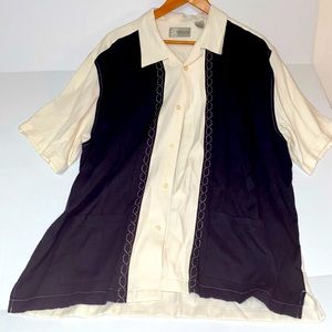 Cubavera Button down T shirt